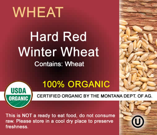 hard red winter wheat seed for planting Organic Hard Red Winter Wheat