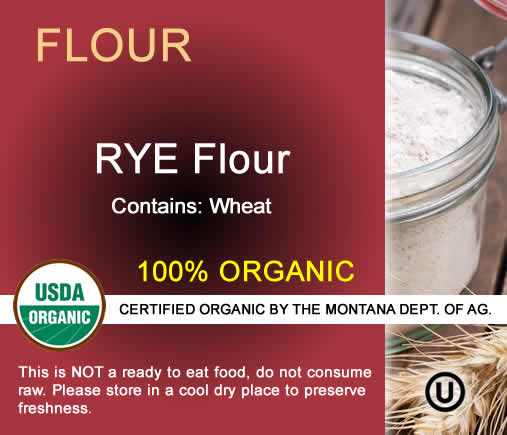 Organic Rye Flour