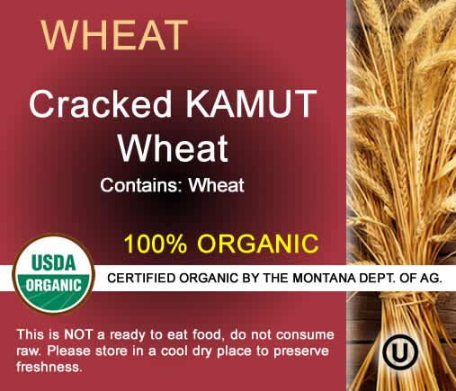 Organic Cracked KAMUT® Wheat